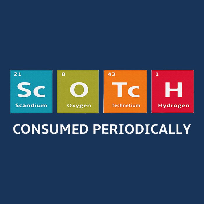 Scotch Whiskey Periodic Table Of Elements Infant Baby Jersey Bodysuit