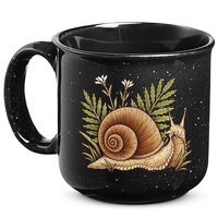 Snail With Plants 15oz Campfire Ceramic Mug