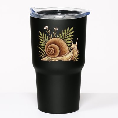 Snail With Plants Tumbler