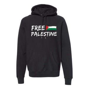 Stand With Palestine Free Palestine Premium Hoodie