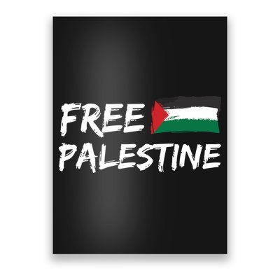 Stand With Palestine Free Palestine Poster