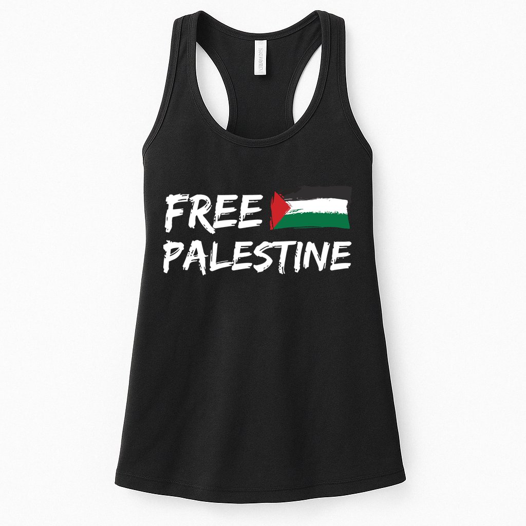 Stand With Palestine Free Palestine Womens Tank Top