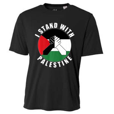 Stand With Palestine Free Palestine End Israeli Occupation Cooling Performance Crew T-Shirt