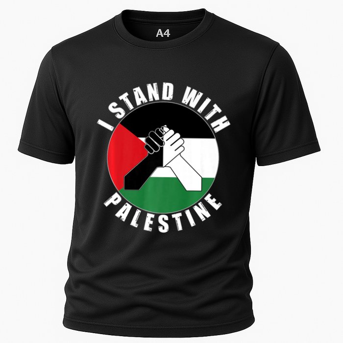 Stand With Palestine Free Palestine End Israeli Occupation Cooling Performance Crew T-Shirt