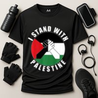 Stand With Palestine Free Palestine End Israeli Occupation Cooling Performance Crew T-Shirt