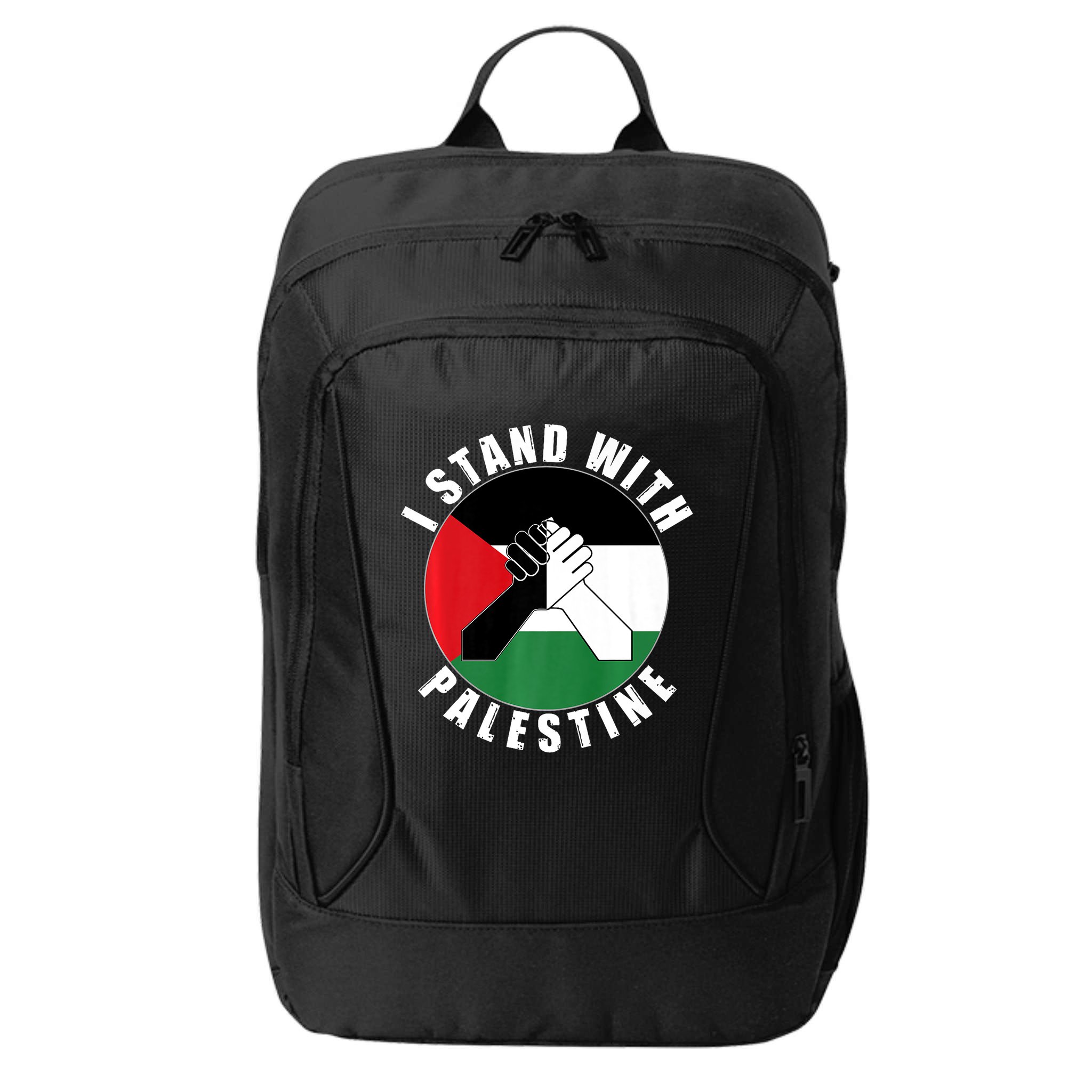 Stand With Palestine Free Palestine End Israeli Occupation City Backpack