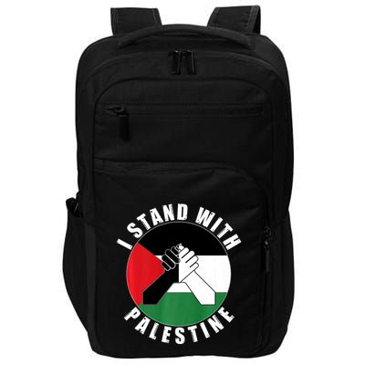 Stand With Palestine Free Palestine End Israeli Occupation Impact Tech Backpack