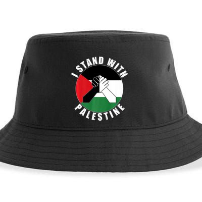 Stand With Palestine Free Palestine End Israeli Occupation Sustainable Bucket Hat