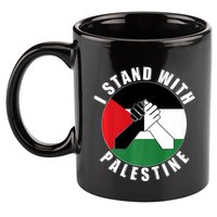 Stand With Palestine Free Palestine End Israeli Occupation 11oz C Handle Ceramic Mug