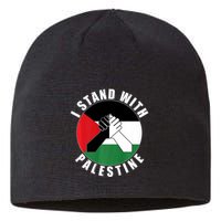 Stand With Palestine Free Palestine End Israeli Occupation Sustainable Beanie