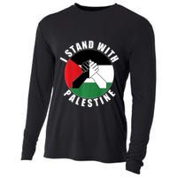 Stand With Palestine Free Palestine End Israeli Occupation Cooling Performance Long Sleeve Crew