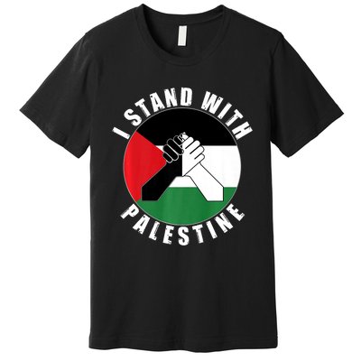 Stand With Palestine Free Palestine End Israeli Occupation Premium T-Shirt