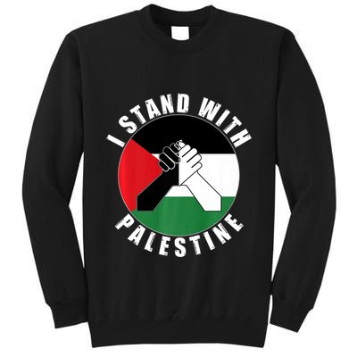Stand With Palestine Free Palestine End Israeli Occupation Tall Sweatshirt