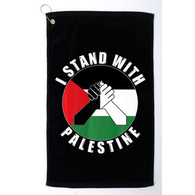 Stand With Palestine Free Palestine End Israeli Occupation Golf Towel
