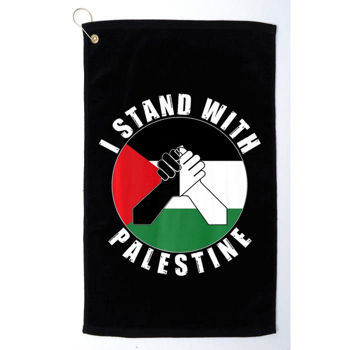 Stand With Palestine Free Palestine End Israeli Occupation Golf Towel