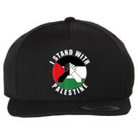 Stand With Palestine Free Palestine End Israeli Occupation Wool Snapback Cap