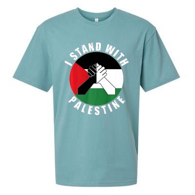 Stand With Palestine Free Palestine End Israeli Occupation Sueded Cloud Jersey T-Shirt