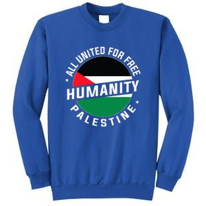 Stand With Palestine Free Palestine Peace Love Flag Sweatshirt