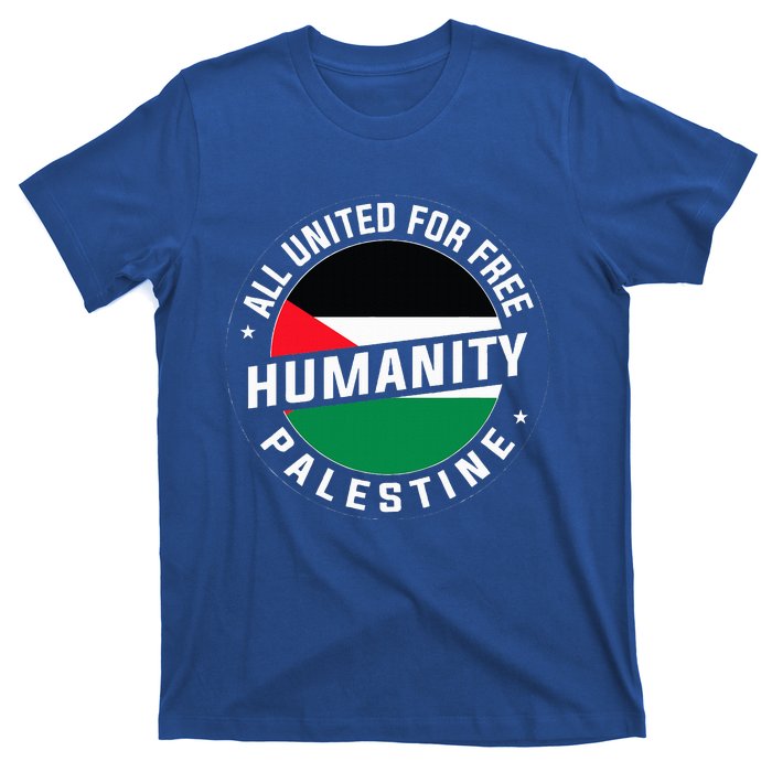 Stand With Palestine Free Palestine Peace Love Flag T-Shirt