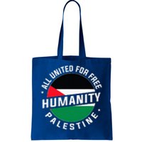 Stand With Palestine Free Palestine Peace Love Flag Tote Bag