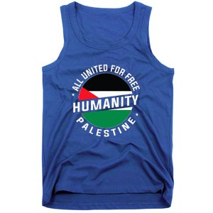 Stand With Palestine Free Palestine Peace Love Flag Tank Top