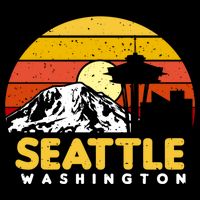 Seattle Washington Pnw Vacation Souvenir Gift Great Gift Youth Performance Sprint T-Shirt