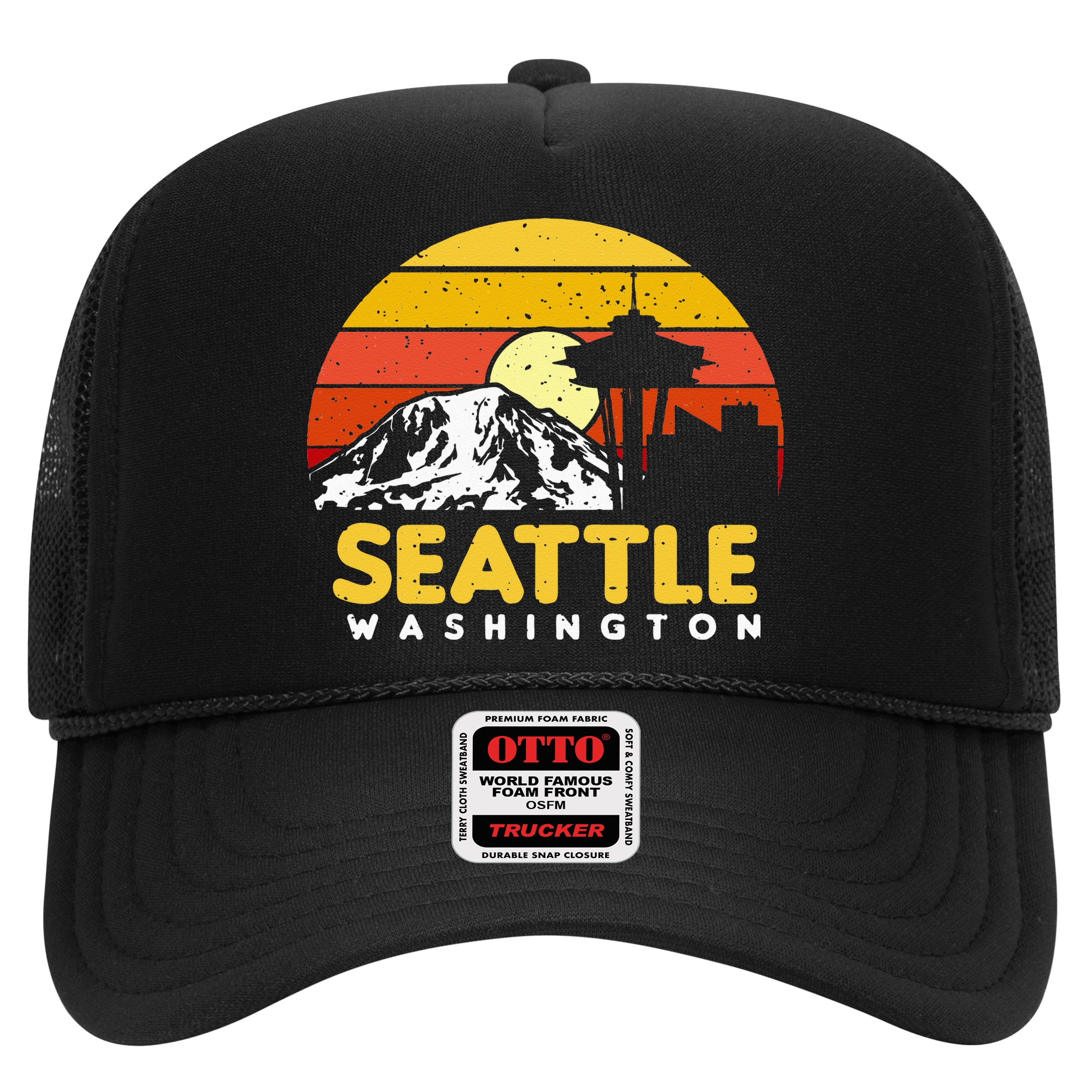 Seattle Washington PNW Vacation Souvenir Gift Hat