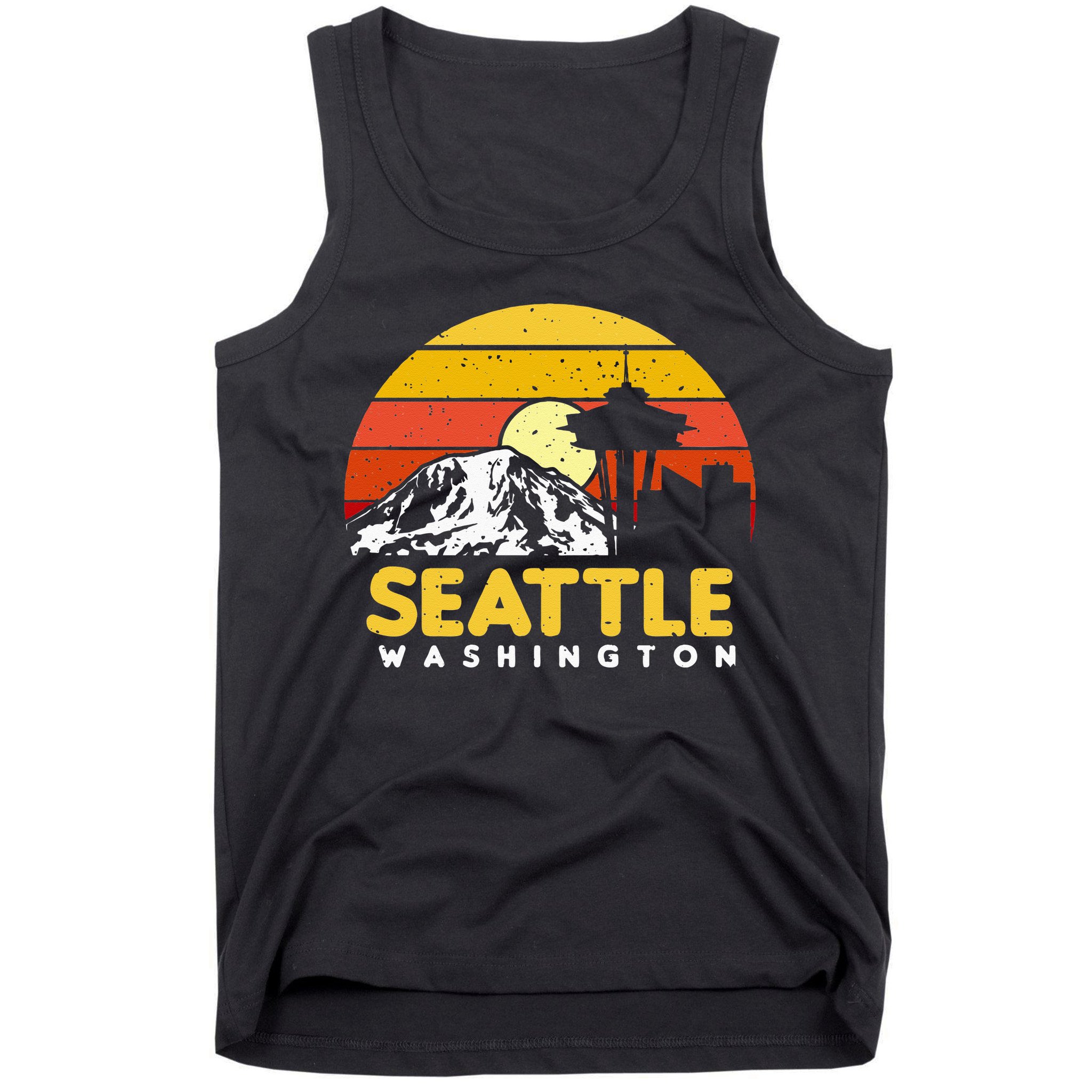Seattle Washington PNW Vacation Souvenir Gift Tank Top