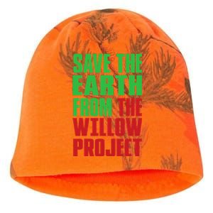 Stop Willow Project, save the earth from the Willow Project Kati - Camo Knit Beanie