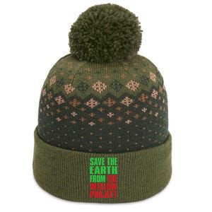 Stop Willow Project, save the earth from the Willow Project The Baniff Cuffed Pom Beanie