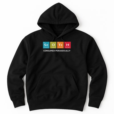Scotch Whiskey Periodic Table Of Elements Hoodie