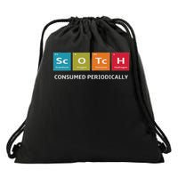 Scotch Whiskey Periodic Table Of Elements Drawstring Bag