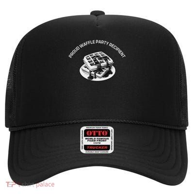 Severance Waffle Party Recipient High Crown Mesh Back Trucker Hat