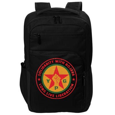 Solidarity With Rojava | Long Live Liberation | YPG Impact Tech Backpack