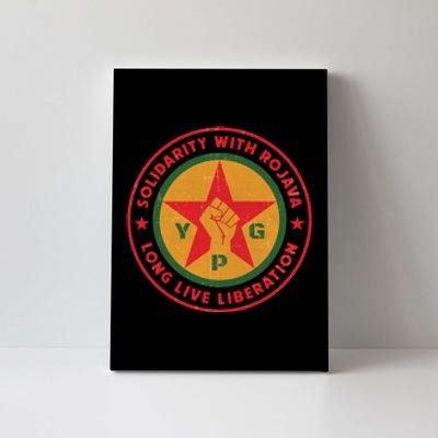 Solidarity With Rojava | Long Live Liberation | YPG Canvas