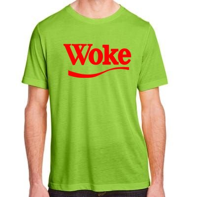 Stay Woke Red Classic Resist Graphic Gift Adult ChromaSoft Performance T-Shirt