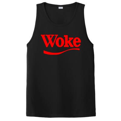 Stay Woke Red Classic Resist Graphic Gift PosiCharge Competitor Tank