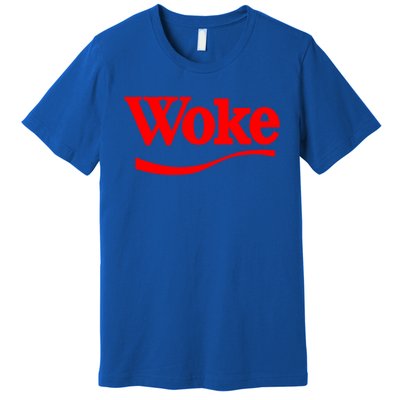 Stay Woke Red Classic Resist Graphic Gift Premium T-Shirt