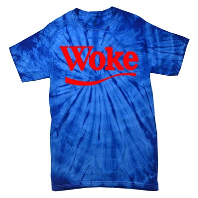 Stay Woke Red Classic Resist Graphic Gift Tie-Dye T-Shirt