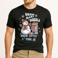 Snowflakes Wintertime Reading Snow Y Books Cute Snow Cute Gift Cooling Performance Crew T-Shirt