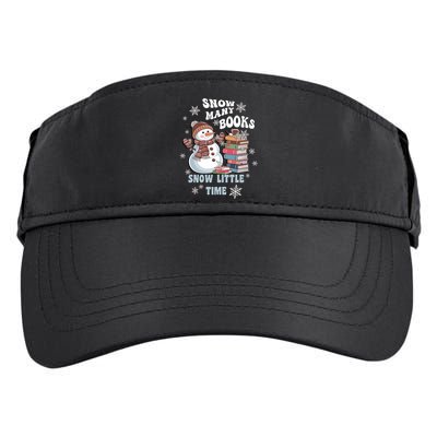 Snowflakes Wintertime Reading Snow Y Books Cute Snow Cute Gift Adult Drive Performance Visor