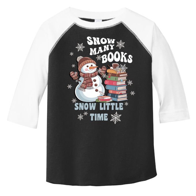 Snowflakes Wintertime Reading Snow Y Books Cute Snow Cute Gift Toddler Fine Jersey T-Shirt