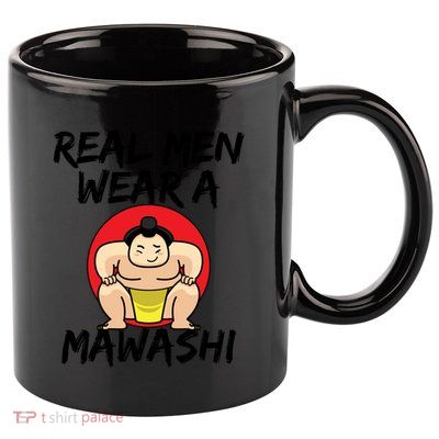 Sumo Wrestling Real Wear A Mawashi Gift 11oz C Handle Ceramic Mug