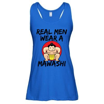 Sumo Wrestling Real Wear A Mawashi Gift Ladies Essential Flowy Tank