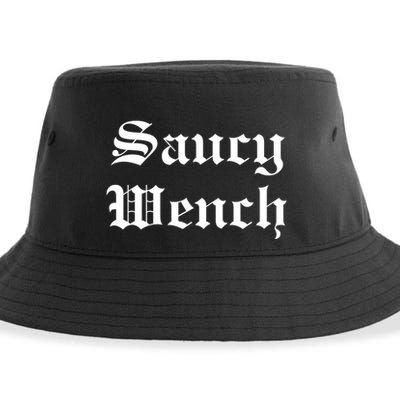 Saucy Wench Ren Faire Funny Halloween Costume Sustainable Bucket Hat