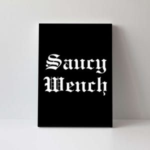 Saucy Wench Ren Faire Funny Halloween Costume Canvas