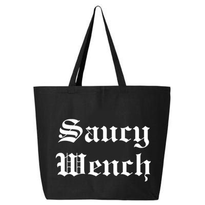 Saucy Wench Ren Faire Funny Halloween Costume 25L Jumbo Tote