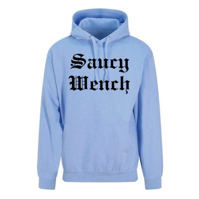 Saucy Wench Ren Faire Funny Halloween Costume Unisex Surf Hoodie