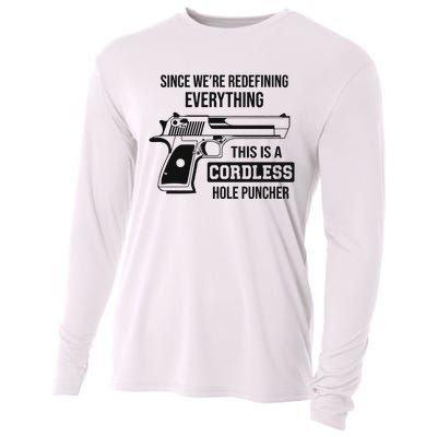 Since Were Redefining Everything This Is A Cordless Hole Puncher Cooling Performance Long Sleeve Crew