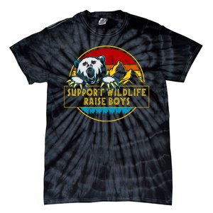 Support Wildlife Rasie Boys Tie-Dye T-Shirt